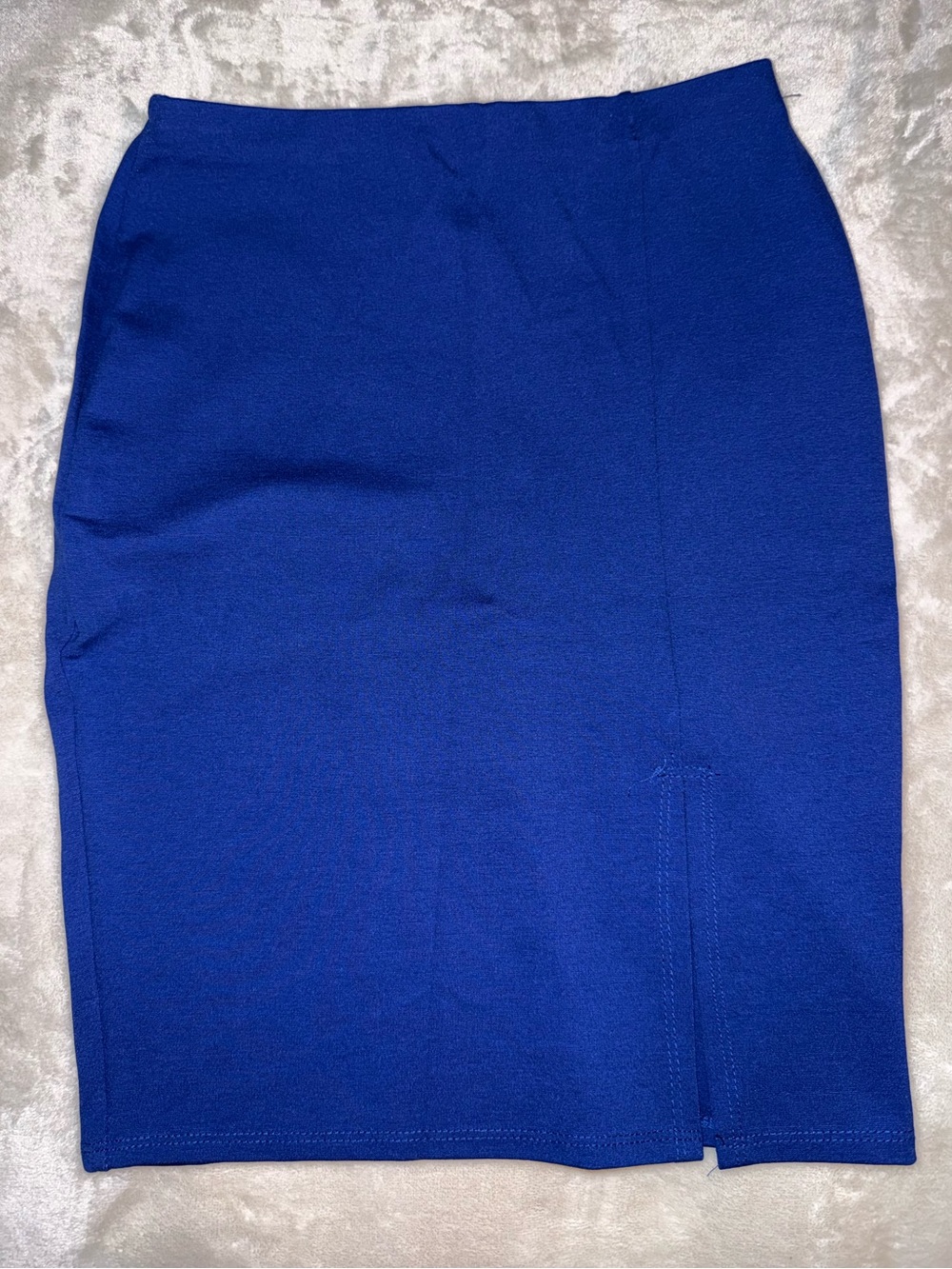 💙Charlotte Russe~Classic Royal Blue Pencil Skirt w/a Front Slit//NEW!